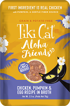Tiki Cat Aloha Friends Chicken, Pumpkin & Egg